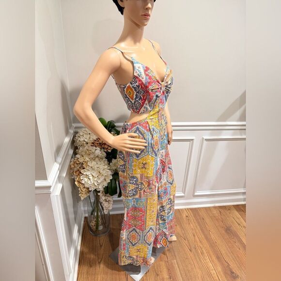 NWOT Anthropologie X Ranna Gil paisley print jumpsuit - Picture 3 of 6